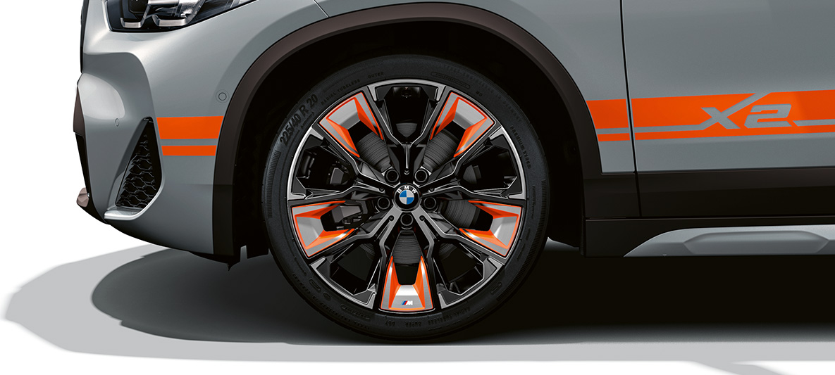 Jantes de liga leve, BMW X2, 2020, F39 BMW X2, 2020, F39, pintura cinza Brooklyn, jantes de liga leve
