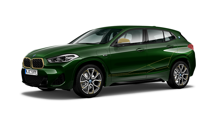 Modelos BMW X, BMW X2, F39, perspetiva lateral a três quartos Modelos BMW X, BMW X2, F39, perspetiva lateral a três quartos