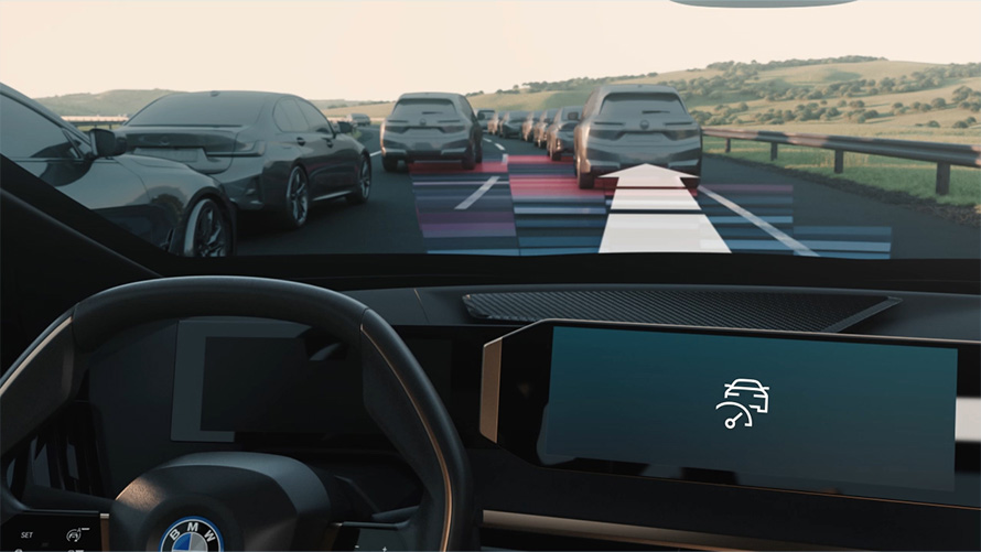 Vídeo, assistente de condução Professional, BMW X5, G05, LCI BMW X5, G05, LCI, vídeo, assistente de condução Professional