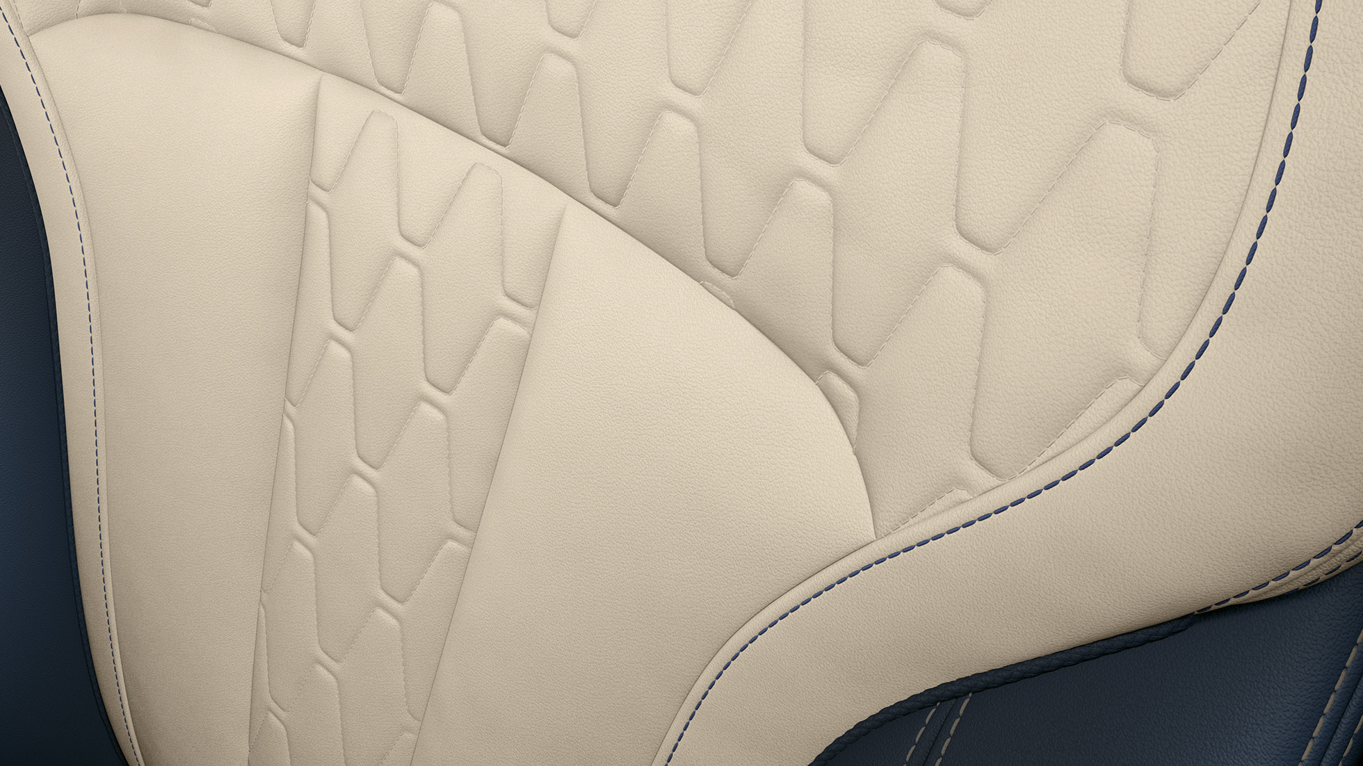 BMW X7, estofos design Pure Excellence Grande plano dos estofos do BMW X7 com equipamento design Pure Excellence