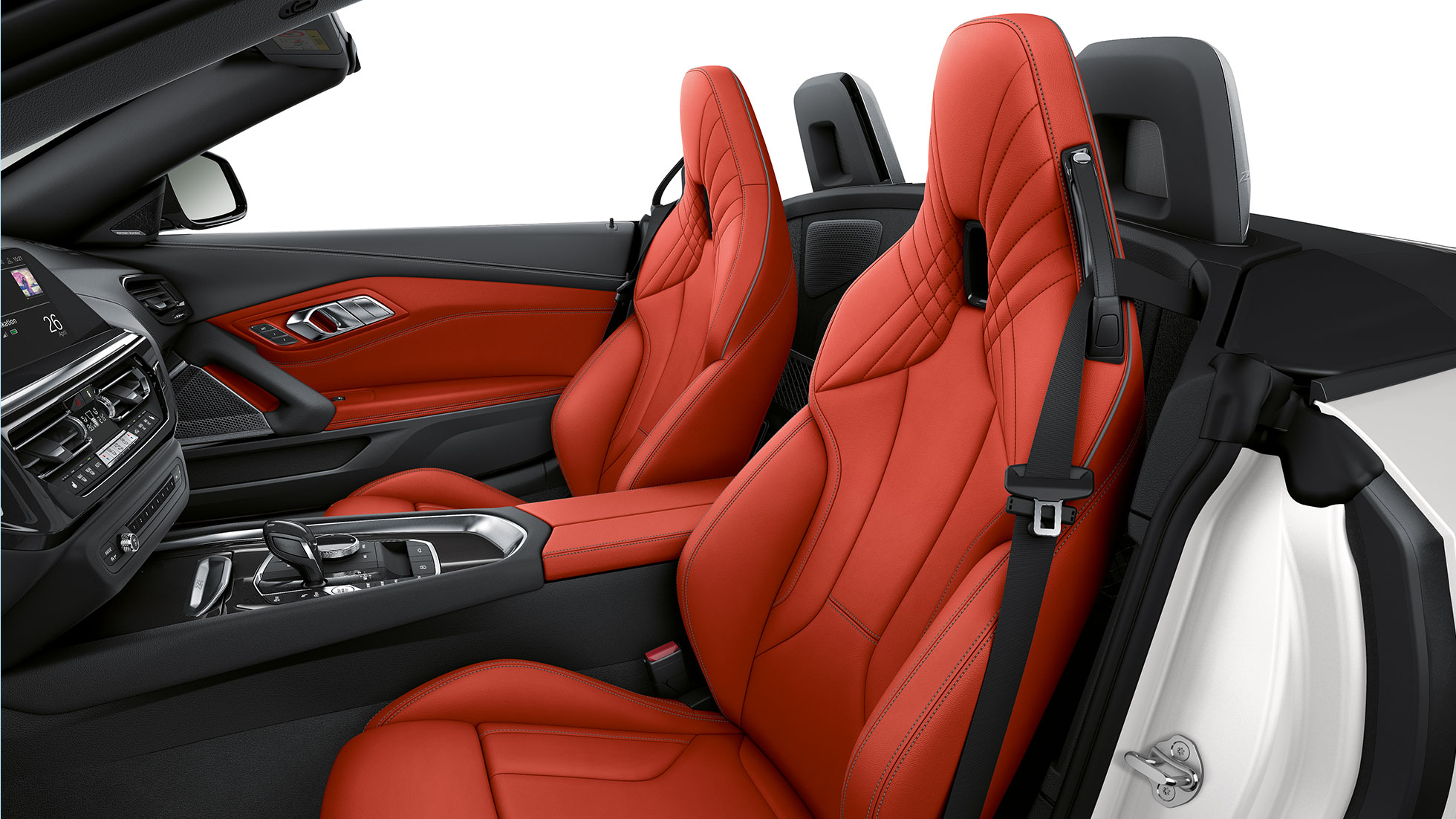 BMW Z4 Roadster Versão Line Sport BMW Z4 Roadster na Versão Line Sport, bancos dianteiros
