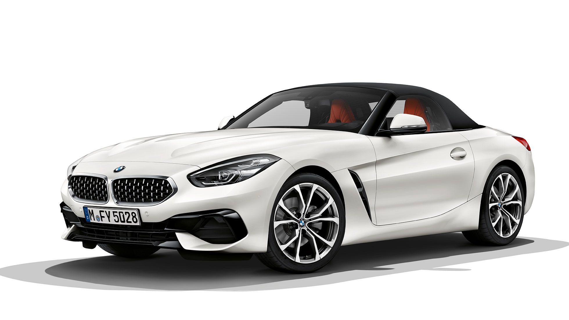 BMW Z4 Roadster Versão Line Sport BMW Z4 Roadster na Versão Line Sport, perspetiva frontal a três quartos