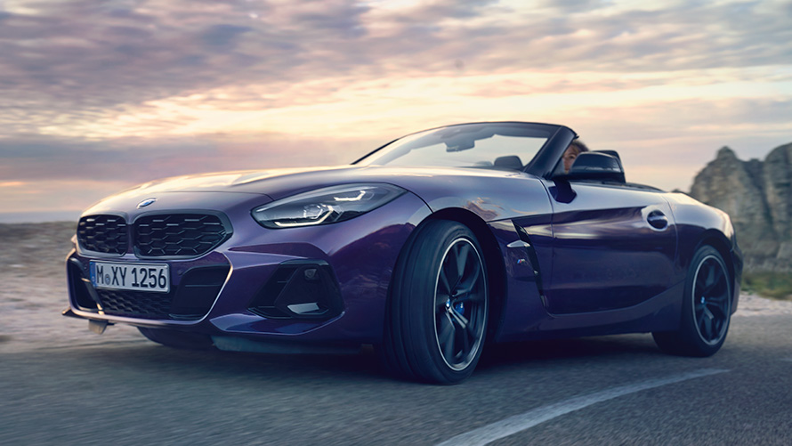 BMW Z4 Roadster (G29), perspetiva dianteira BMW Z4 Roadster (G29), perspetiva dianteira