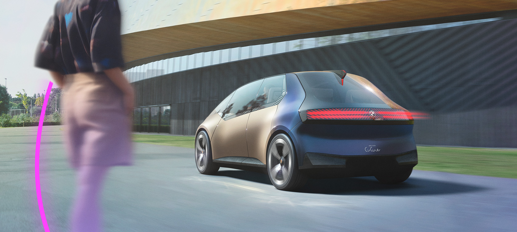 BMW i Vision Circular, 2021, design exterior BMW i Vision Circular, 2021, veículo Vision, design exterior