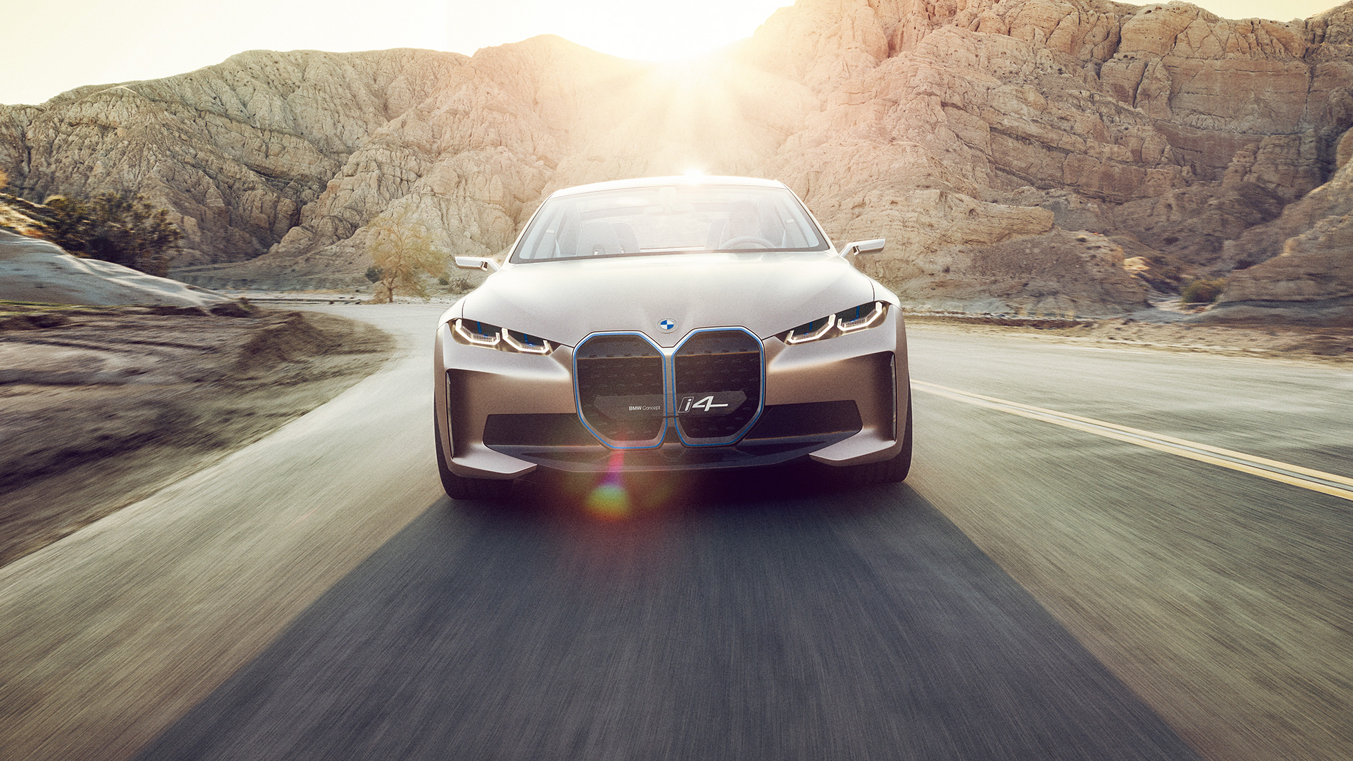 Dinâmica de condução do Concept BMW i4 2020 G26 Concept BMW i4 2020 G26, dinâmica de condução, autonomia, automóvel elétrico, Gran Coupé BMW totalmente elétrico