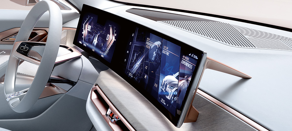Concept BMW i4 2020 G26, imagem 4 Concept BMW i4 2020 G26, automóvel elétrico, BMW Gran Coupé totalmente elétrico, imagem 4