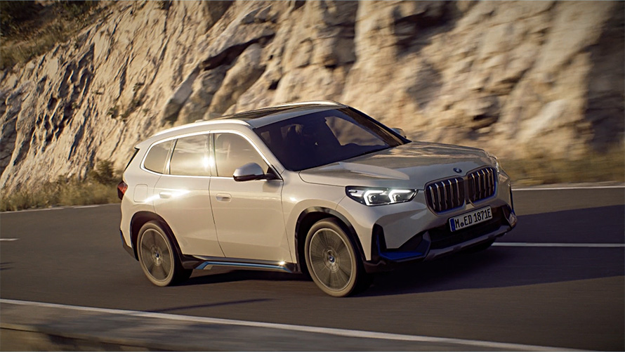 Viaturas elétricas BMW, BMW iX1, dinâmica de condução, vídeo Viaturas elétricas BMW, BMW iX1, dinâmica de condução, vídeo