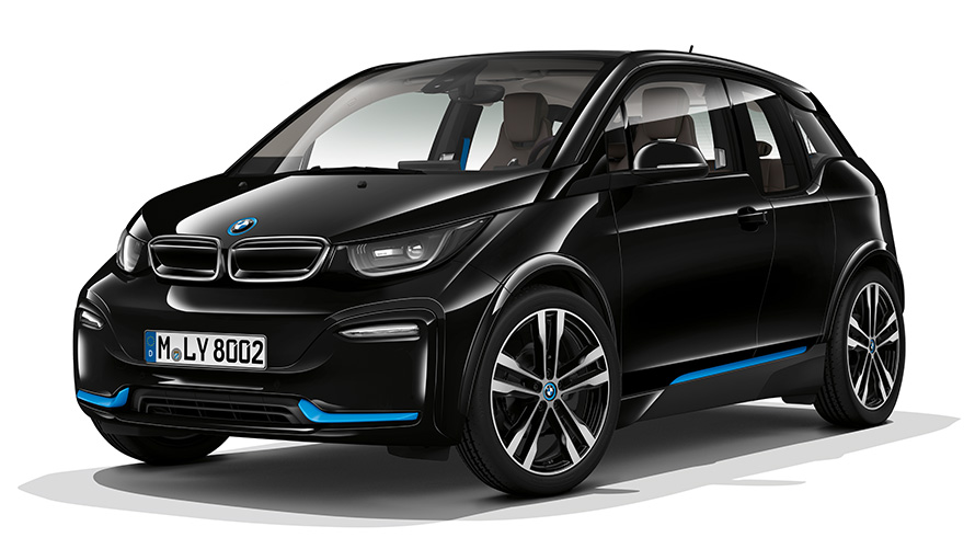 BMW i3s, imagem de estúdio BMW i3s, imagem de estúdio, perspetiva frontal a três quartos