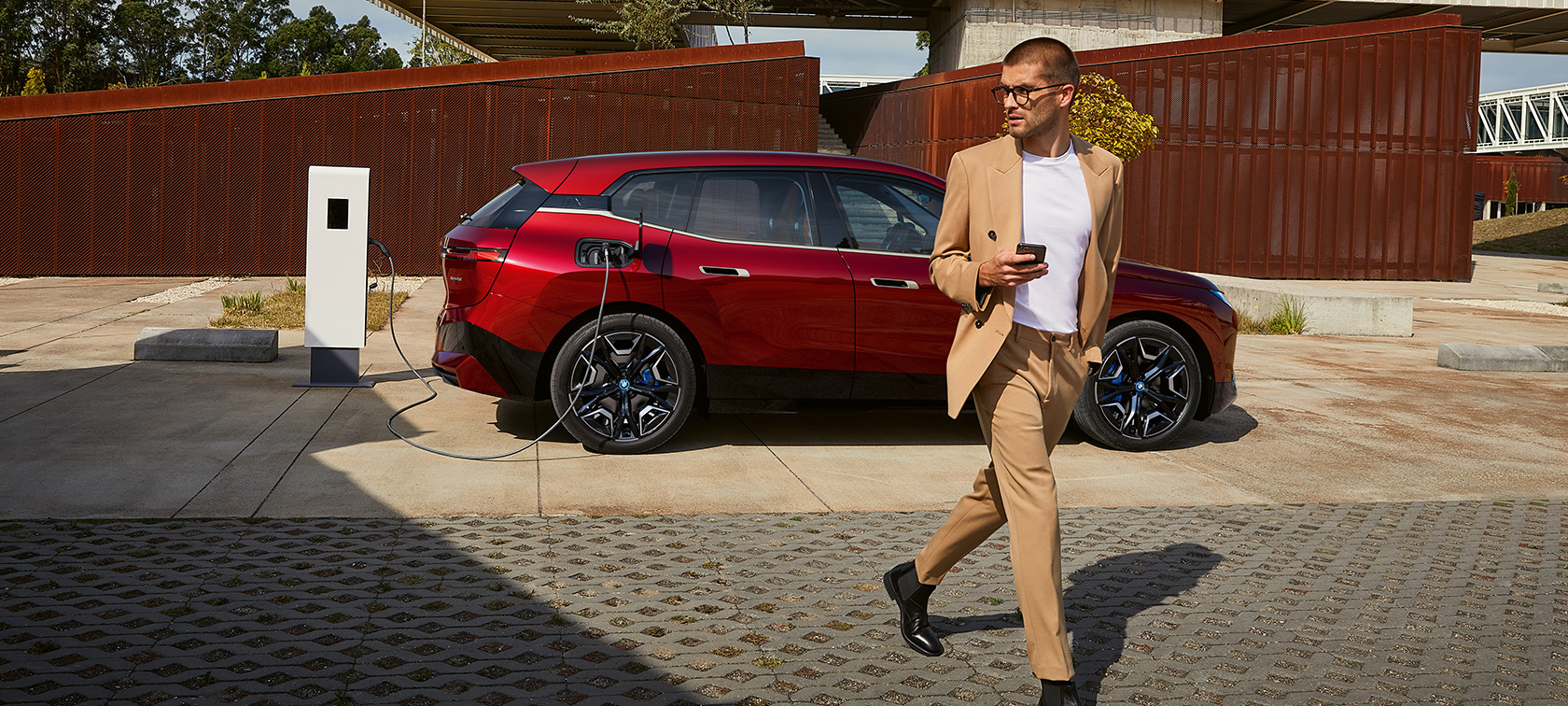 Carregamento público Mobilidade elétrica BMW, carregamento público