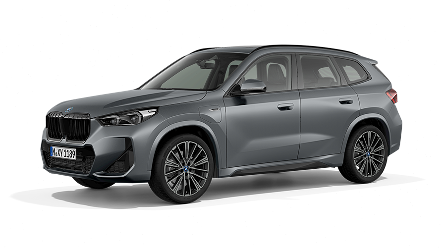 BMW X1, U11, PHEV, perspetiva dianteira a 3/4, parado