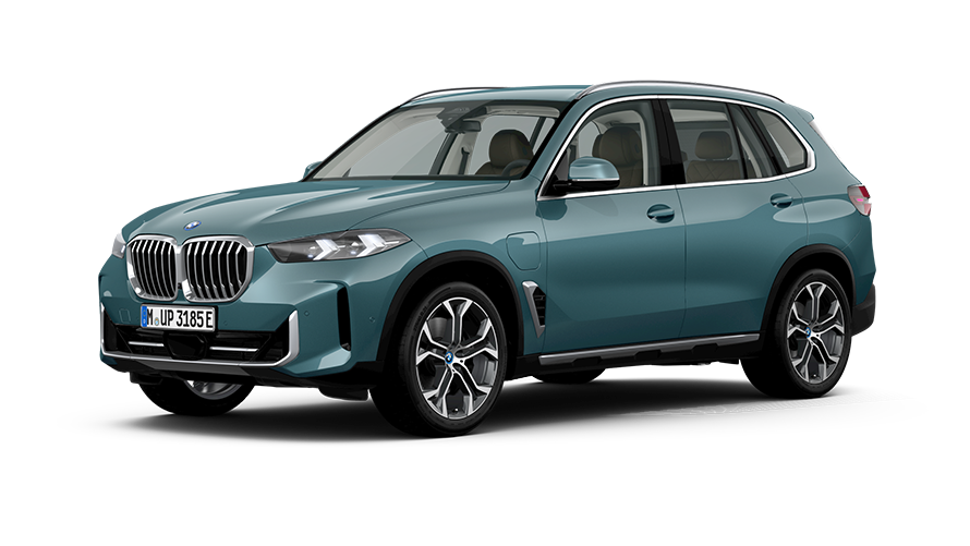 BMW X5 xDrive50e, G05, PHEV, perspetiva dianteira a 3/4, parado