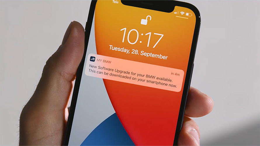 Instalar a atualização de software à distância para o sistema operativo 8 BMW Vídeo explicativo sobre como instalar a atualização de software à distância para o sistema operativo 8 BMW