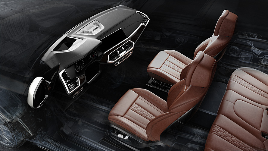 Modo ECO PRO, Gestão de energia e da climatização Eficiência otimizada das funções de conforto, iluminação e climatização no modo ECO PRO do BMW X5.