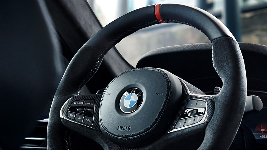 Volante M Performance Acessórios BMW para o outono e o inverno, volante M Performance