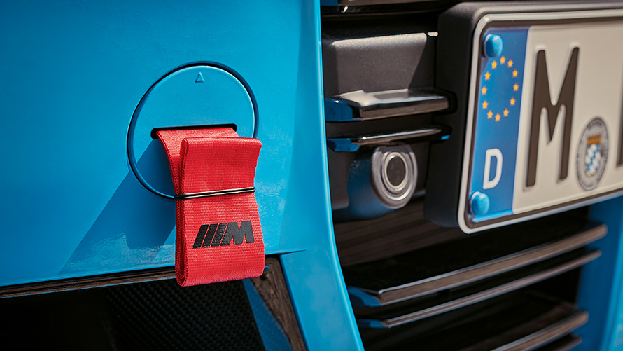 Cinta de reboque M Performance Acessórios BMW para outono e inverno, cinta de reboque M Performance