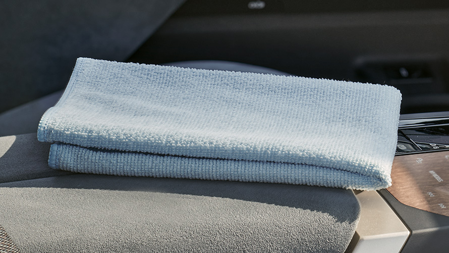 Pano em microfibra para o interior do automóvel Acessórios BMW para o outono e o inverno, pano em microfibra para o interior do automóvel