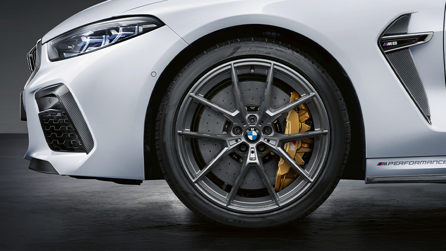 BMW M Performance 863 M de raios em Y BMW M Performance 863 M de raios em Y, pneus de verão BMW