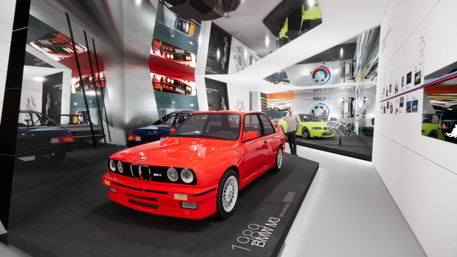 Exposição M no Museu BMW. Exposição M no Museu BMW.