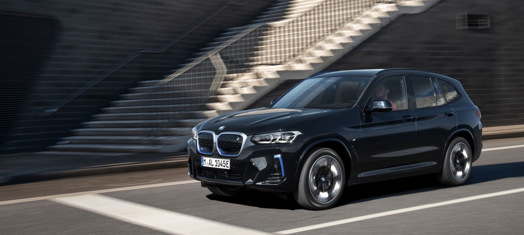 BMW iX3 BMW iX3 na estrada