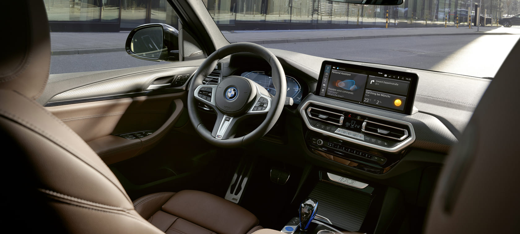 BMW iX3 - Posto de condução Posto de condução do BMW iX3.