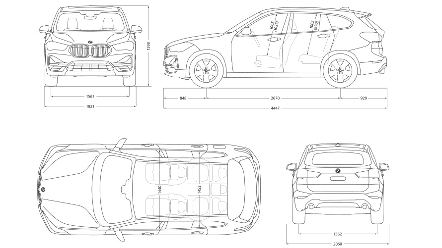 BMW X1 detalhes e especificações BMW.pt