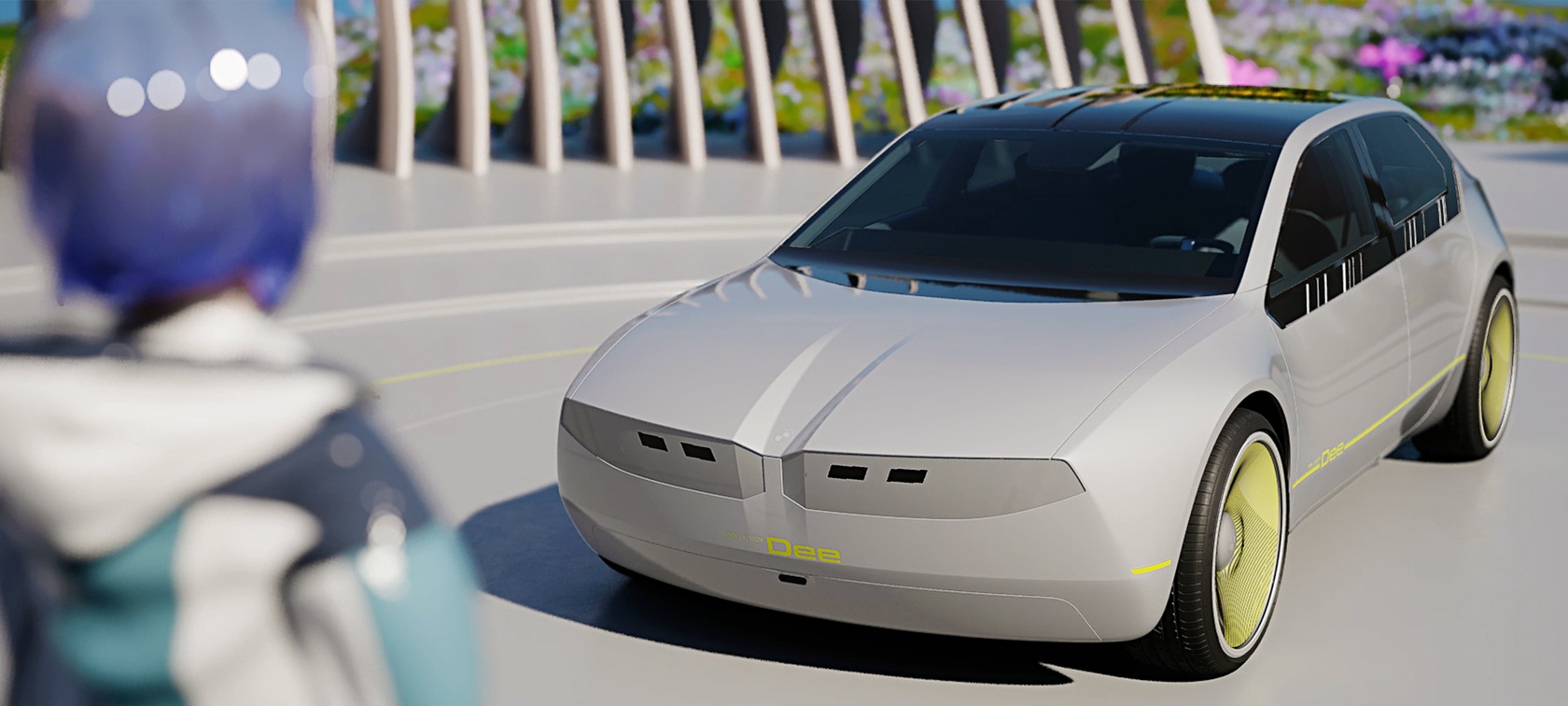 Emoji Winking Face - BMW i Vision Dee