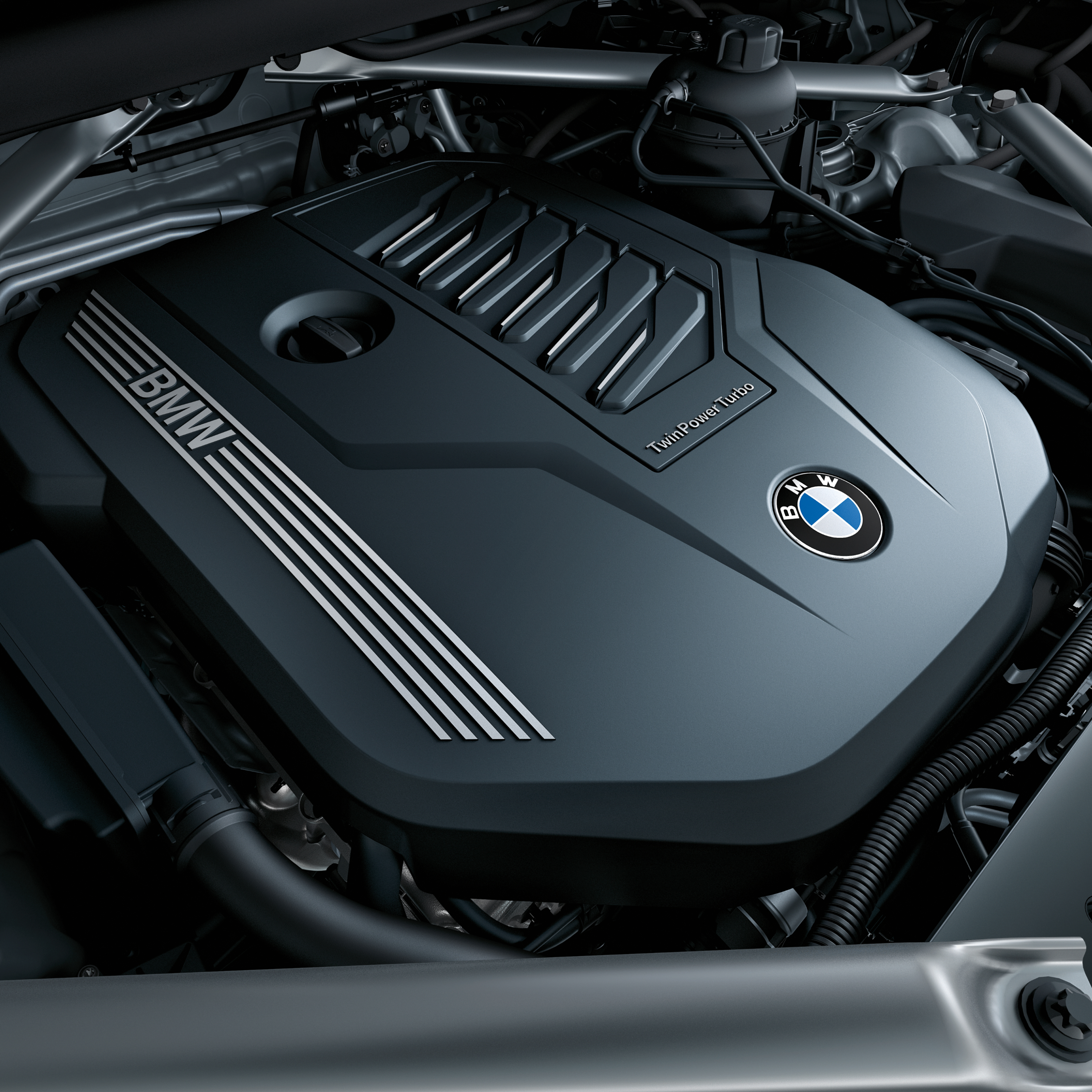 Pormenor do motor BMW TwinPower Turbo