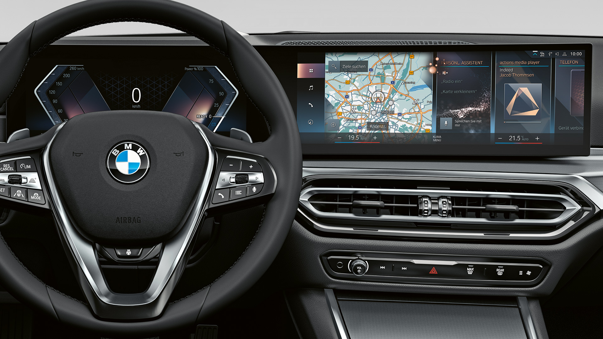 Visualizador de danos interiores BMW, mecânica, posto de condução, grande plano