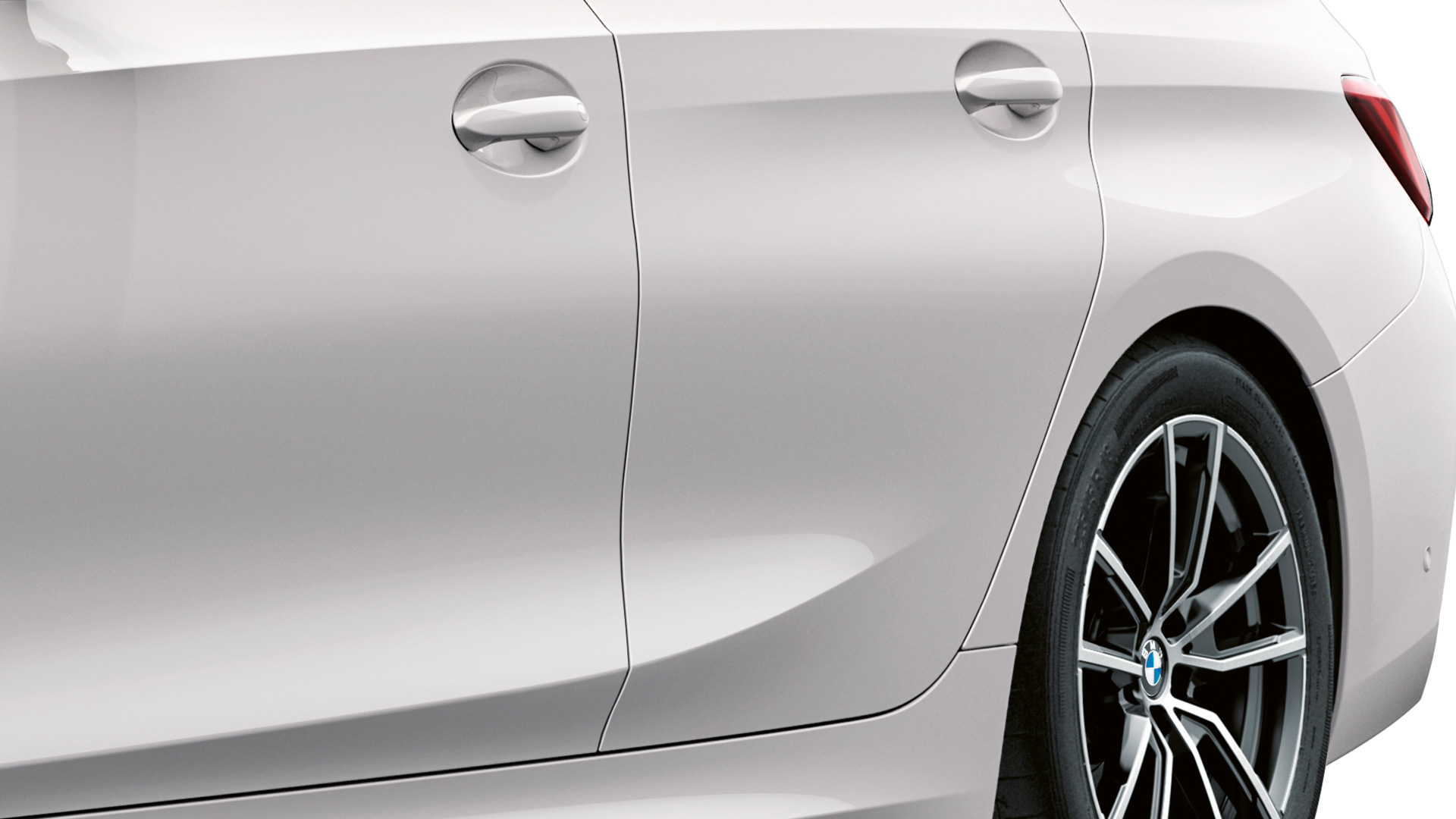 Visualizador de danos exteriores BMW, perspetiva dianteira a três quartos, carroçaria, grande plano