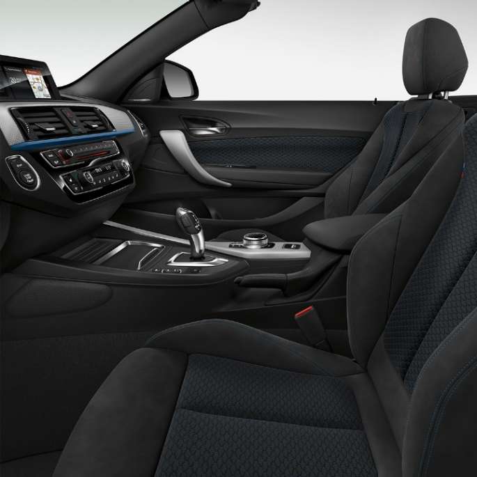 BMW Série 2 Cabrio, interior da Versão Desportiva M BMW Série 2 Cabrio, interior da Versão Desportiva M